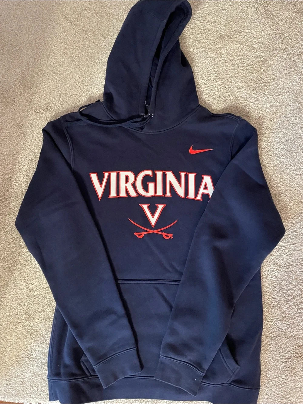 Nike Navy University of Virginia Hoodie